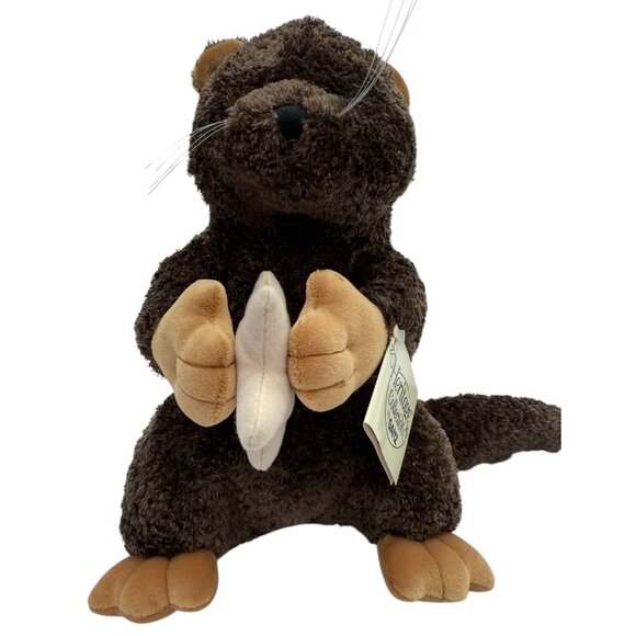 OTTO HERITAGE GANZ OTTER W/ STARFISH PLUSH STUFFED TOY CUDDLE BABY TODDLER NWT - Picture 2 of 16